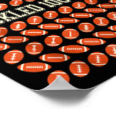 Poster J'Ai Attaqué 100 Jours D'École, Football 100E Jour (Coin)