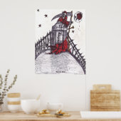 Poster J'ai attendu l'impression (Cuisine)