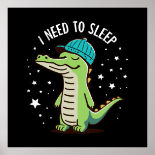 Poster j'ai besoin de dormir