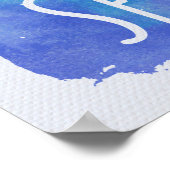 Poster J'ai besoin de la mer de vitamine (Coin)