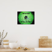 Poster J'ai besoin de l'herbe emo (Cuisine)