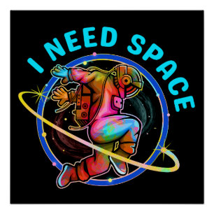 POSTER J'AI BESOIN D'ESPACE