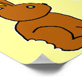 Poster J'Ai Blessé Le Mur ! Bunnies (Coin)