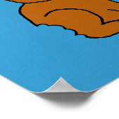 Poster J'Ai Blessé Le Mur ! - Quoi ? (Coin)