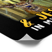 Poster J'Ai Chasse Dans Mes Veines Jésus Dans Mon Coeur (Coin)