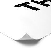 Poster J'ai chèvre Le Beat Funny Animal Pun (Coin)