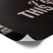 Poster J'Ai Construit Ce Trône : La Chaise Vide Parle (Coin)