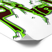 Poster J'ai creusé Plante Gardener Slogan (Coin)