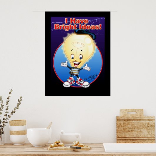 Poster J'Ai De Bonnes Idées ! (Cuisine)
