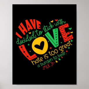 Poster J'Ai Décidé De Me Consacrer À L'Histoire Noire De 