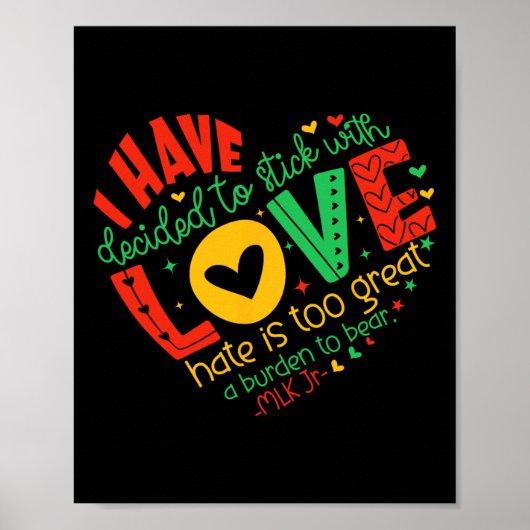 Poster J'Ai Décidé De Me Consacrer À L'Histoire Noire De (Devant)