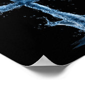 Poster J'ai décidé du baptême par immersion chrétien à su (Coin)