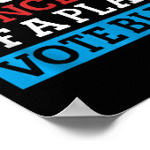 Poster J'Ai Des Concepts De Plan Vote Blue Kamala Harris (Coin)