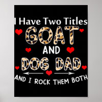 J'Ai Deux Titres Chèvre Et Chien Papa Léopard Pour