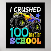 Poster J'ai écrasé 100 jours d'école (Devant)