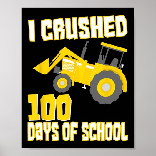 Poster J'Ai Écrasé 100 Jours D'École 100 Jours D'École (Devant)