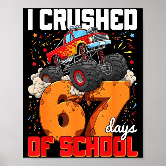 Poster J'ai écrasé 67 jours d'école Génération Alpha Argo (Devant)