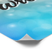 Poster J'ai écrit aujourd'hui. (Coin)