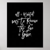 Poster J'ai entendu quelque chose (Devant)