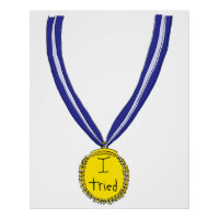 J'ai essayé la médaille