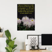 Poster J'ai été crucifié avec le Christ (Bureau à domicile)