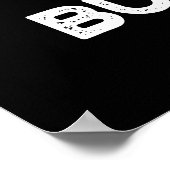 Poster J'Ai Été Là Bun Que Burger Burger Pun Dark BG (Coin)