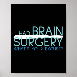 Poster J'ai eu une chirurgie cérébrale, quelle est votre 