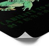 Poster J'Ai La Stabilité De Stab Funny Frog Japane (Coin)