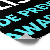 Poster J'Ai Le Temps D'Écouter La Sensibilisation À La Pr (Coin)