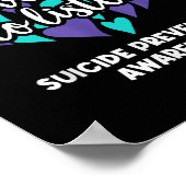 Poster J'Ai Le Temps D'Écouter La Sensibilisation À La Pr (Coin)