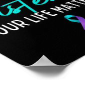 Poster J'Ai Le Temps D'Écouter La Sensibilisation À La Pr (Coin)