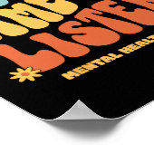 Poster J'Ai Le Temps D'Écouter Sensibilisation Au Suicide (Coin)