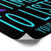 Poster J'Ai Le Temps D'Écouter Sensibilisation Au Suicide (Coin)