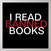 Poster J'Ai Lu L'Affiche Des Livres Interdits (Devant)