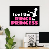 Poster J'ai mis le coing dans Princess Irish Dance (Bureau à domicile)
