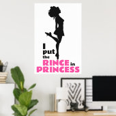 Poster J'ai mis le coing dans Princess Irish Dance (Bureau à domicile)