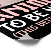 Poster J'ai mis mon Anime en pause pour être ici. (Coin)