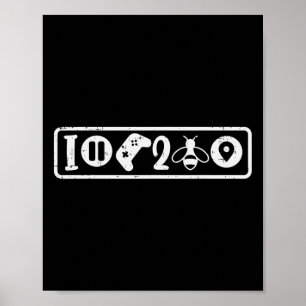Poster J'ai mis mon jeu en pause pour être ici Icons Homm