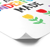 Poster J'ai peur et merveilleusement fait des enfants chr (Coin)