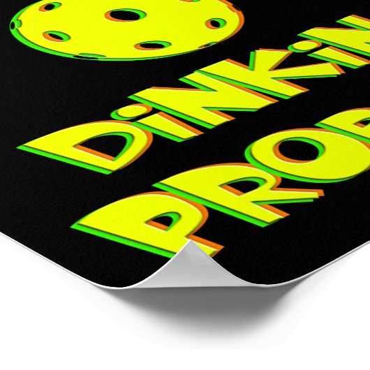 Poster J'ai peut-être un problème de plongée - Funny Pick (Coin)