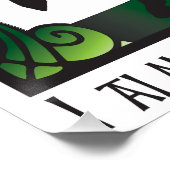 Poster J'Ai Presque Détruit Ma licorne (Coin)