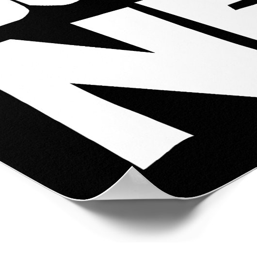 Poster J'ai raison, vous avez tort, maintenant ! Attitude (Coin)