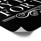 Poster J'Ai Rasé Mes Boules Pour Ce Blocage D'Affiche Drô (Coin)