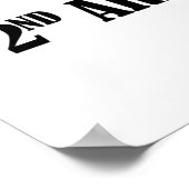 Poster J'Ai Roulé Avec La 2E RCA ! Howitzer (Coin)