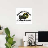 Poster J'Ai Roulé Avec La 2E RCA ! Howitzer (Bureau à domicile)