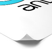 Poster J'ai Secouru un Shiba Inu (Chien femelle) (Coin)