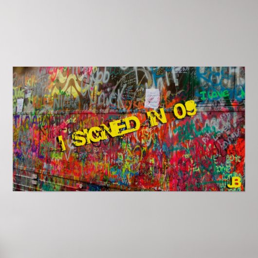 Poster J'ai signé en 09 (Devant)