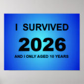 Poster J'ai survécu 2026 (Devant)