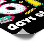 Poster J'ai survécu 67 jours d'école Mème drôle Professeu (Coin)