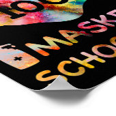 Poster J'Ai Survécu À 100 Journées Scolaires Masquées Pou (Coin)